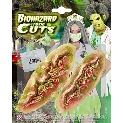 Fałszywe rany na Halloween