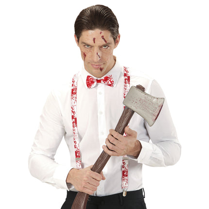 Zestaw akcesoriów na Halloween Szelki i kokarda 2 szt