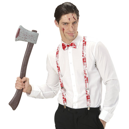 Zestaw akcesoriów na Halloween Szelki i kokarda 2 szt