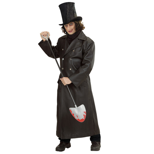 Halloweenowa sztuczna krew z łopaty 1,20 m