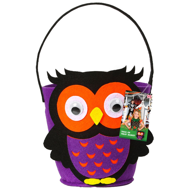 Sowa w torbie na Halloween