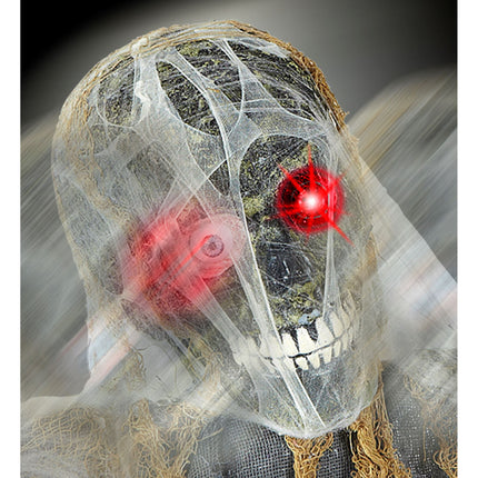 Halloweenowa lalka zombie z ruchem 1,2 m