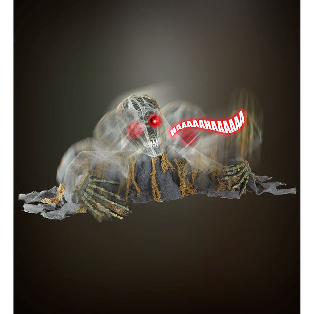 Halloweenowa lalka zombie z ruchem 1,2 m