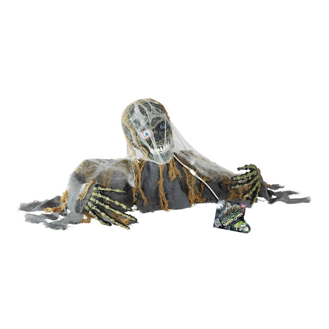 Halloweenowa lalka zombie z ruchem 1,2 m