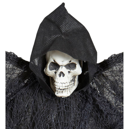 Halloweenowa lalka szkielet ze skrzydłami 51 cm