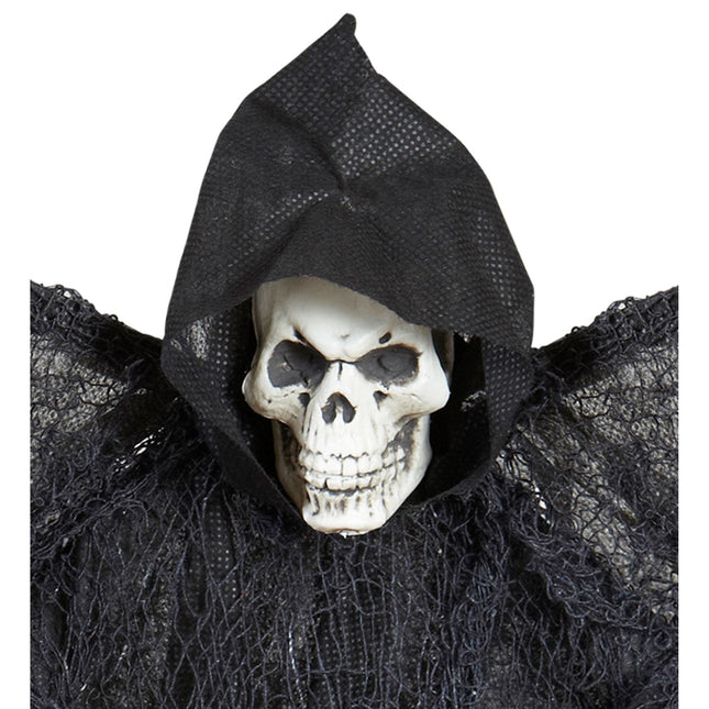 Halloweenowa lalka szkielet ze skrzydłami 51 cm