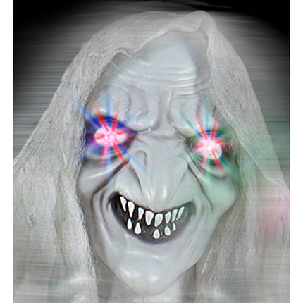 Halloweenowa lalka czarownica ze światłem i dźwiękiem 1,53 m