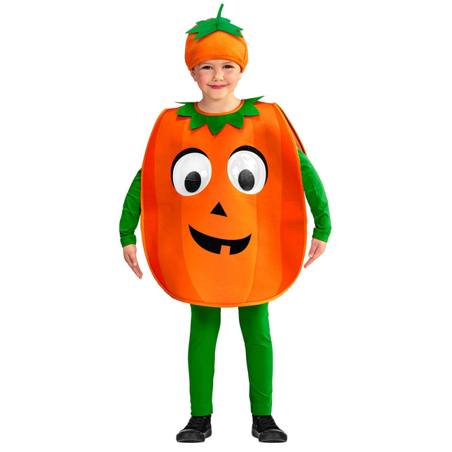 Kostium na Halloween Zielony Pomarańczowy Dziecko Dynia