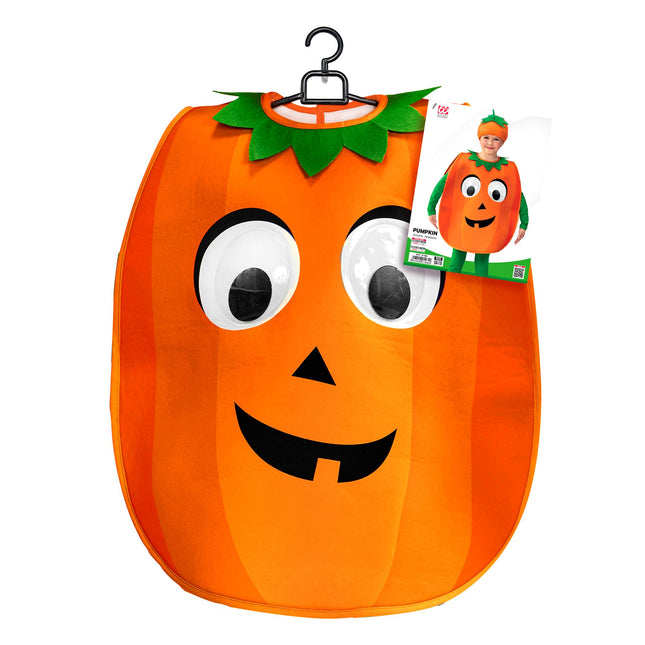 Kostium na Halloween Zielony Pomarańczowy Dziecko Dynia
