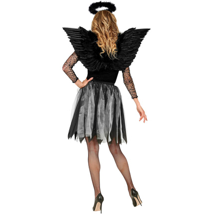 Spódnica na Halloween czarna