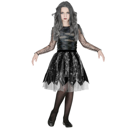 Halloweenowa spódnica dziecięca czarna