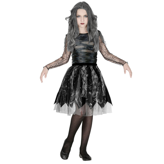 Halloweenowa spódnica dziecięca czarna