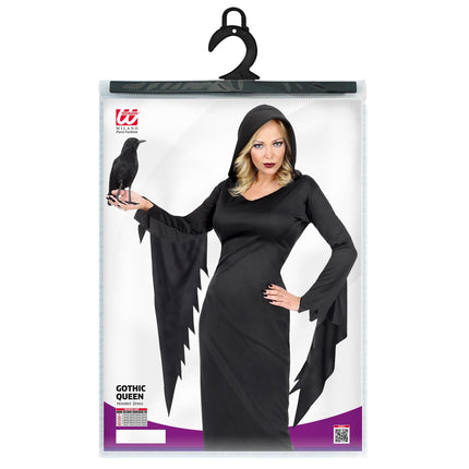 Sukienka na Halloween Black Ladies Gothic Queen