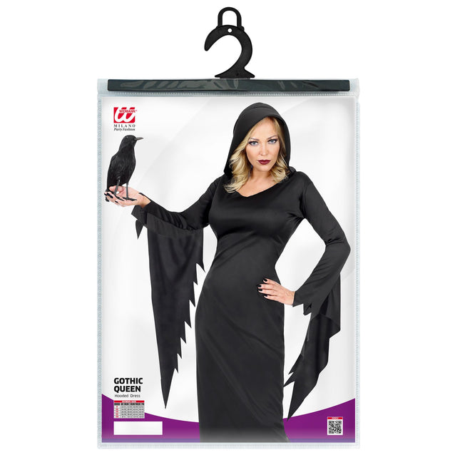 Sukienka na Halloween Black Ladies Gothic Queen