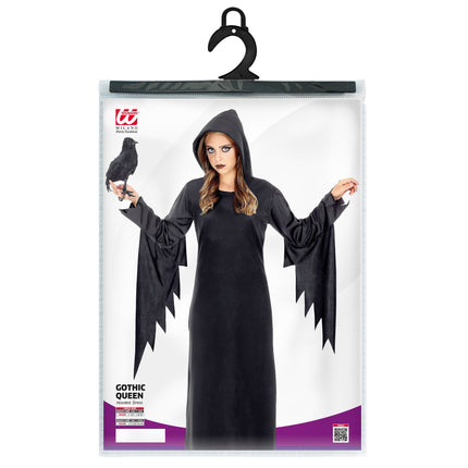 Sukienka na Halloween Black Girl Gothic Queen