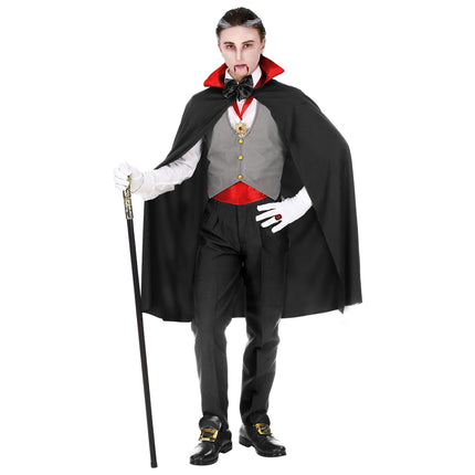 Kostium na Halloween Czerwony Czarny Chłopiec Wampir