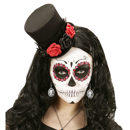 Kolczyki na Halloween Czaszka