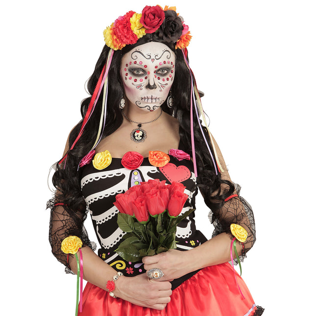 Kolczyki na Halloween Czaszka