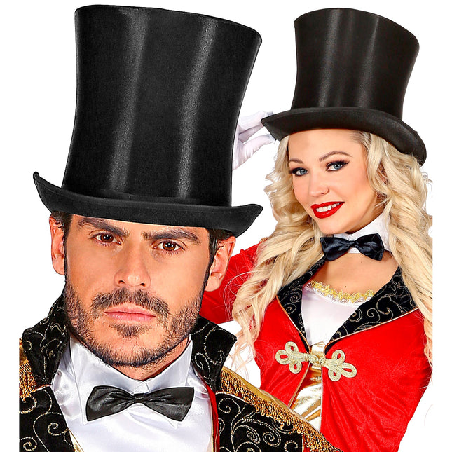Black Hat High Satin
