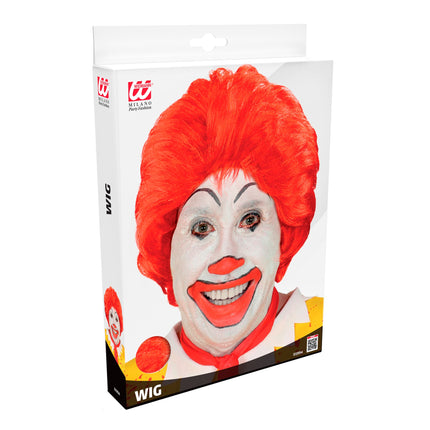 Peruka na Halloween Czerwony Ronald