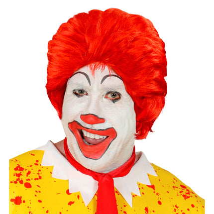 Peruka na Halloween Czerwony Ronald