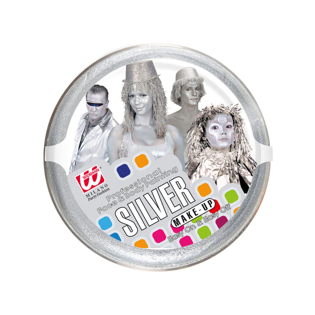 Halloween Schmink Silver 25gr