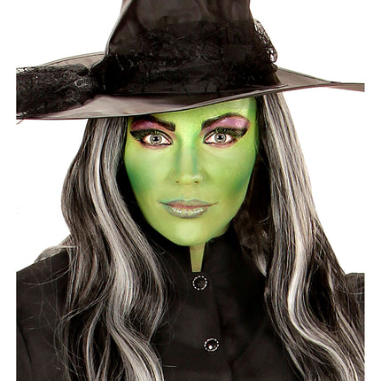 Halloweenowy zestaw do makijażu Czarownica 7 elementów
