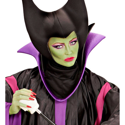 Halloweenowy zestaw do makijażu Czarownica 7 elementów
