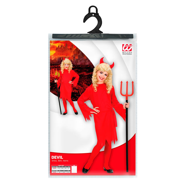 Kostium na Halloween Devil Girl 53 cm