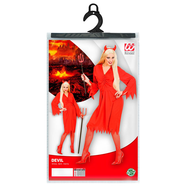 Sukienka na Halloween Deviless 3-częściowa