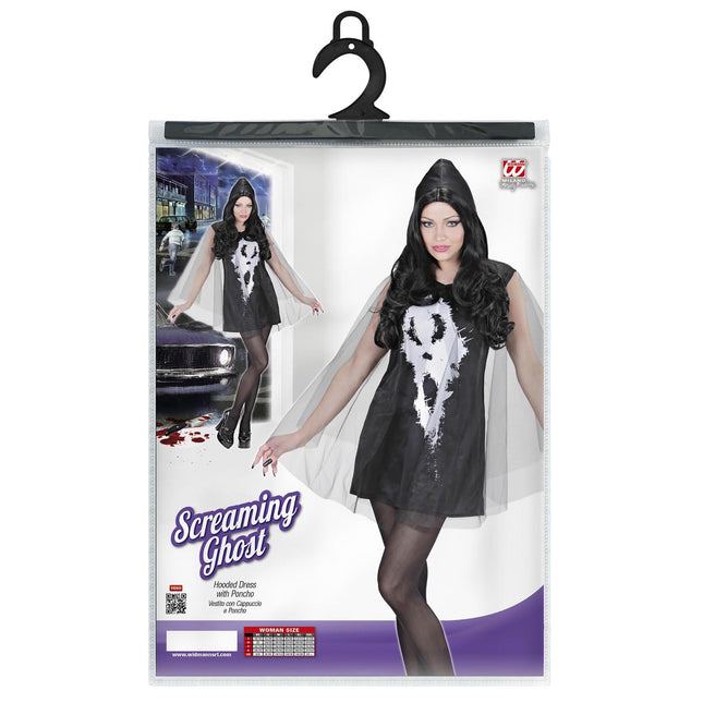 Ghost Dress Skull 2-częściowy