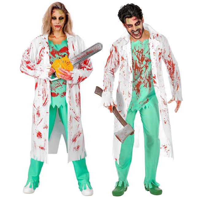Kostium na Halloween Chirurg Zombie