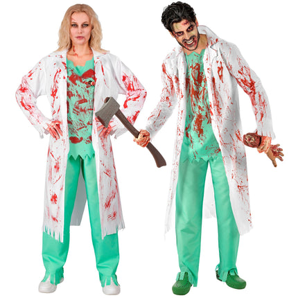 Kostium na Halloween Chirurg Zombie