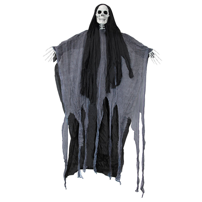 Lalka na Halloween Czarny duch 1,53 m