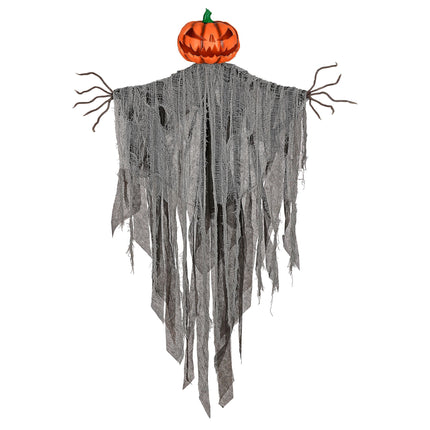 Halloweenowa lalka strach na wróble z błyskającymi oczami 1,52 m