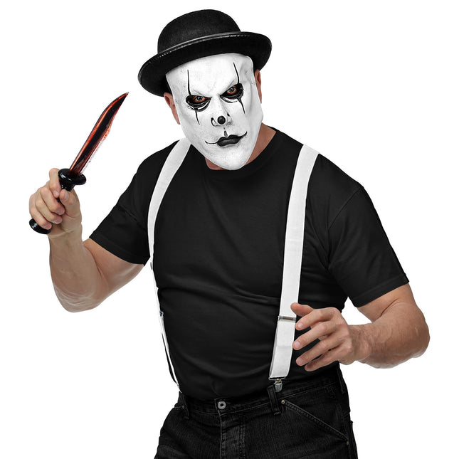 Maska na Halloween Herlequin