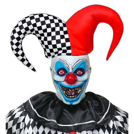 Halloweenowa maska błazna