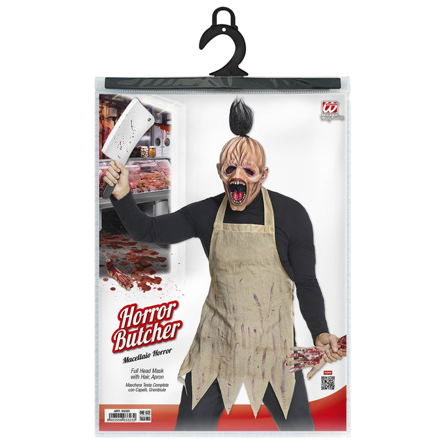 Zestaw akcesoriów na Halloween Rzeźnik 2 szt