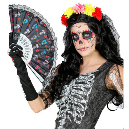 Wentylator Dia De Los Muertos