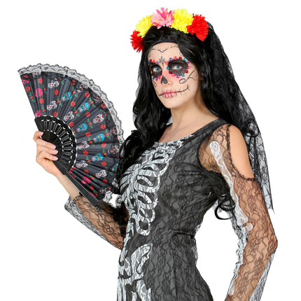 Wentylator Dia De Los Muertos