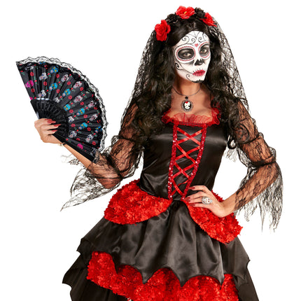 Wentylator Dia De Los Muertos
