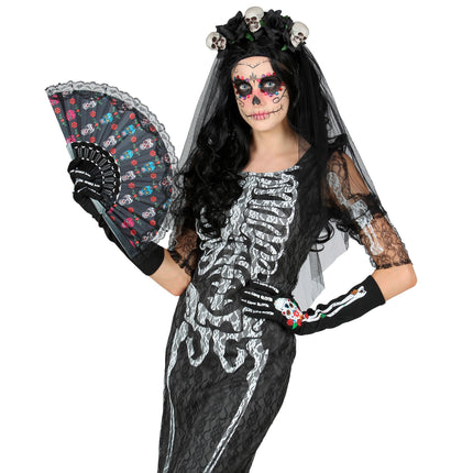 Wentylator Dia De Los Muertos