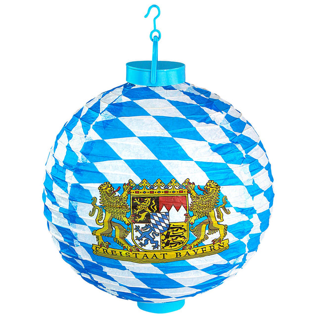 LAMPION OKTOBERFEST Z OŚWIETLENIEM LED