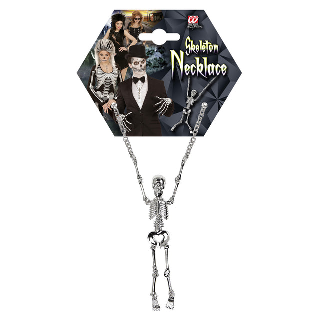 Naszyjnik na Halloween Szkielet
