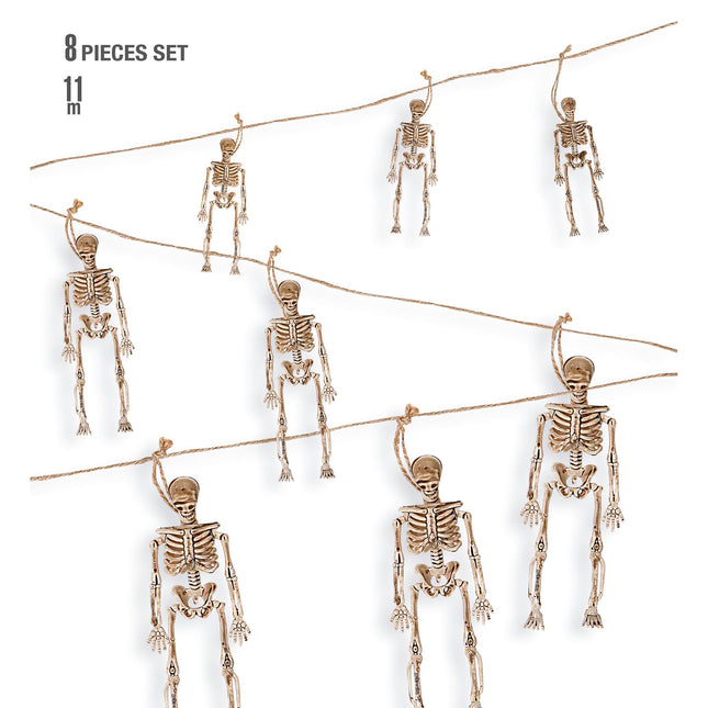 Halloweenowa girlanda 11m