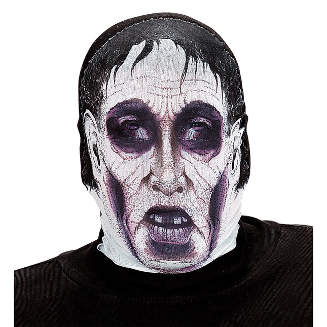 Maska na Halloween Fioletowy Zombie