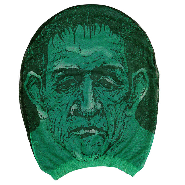 Maska na Halloween Ciemnozielony Zombie