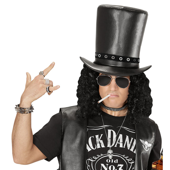 Wysoki kapelusz na Halloween