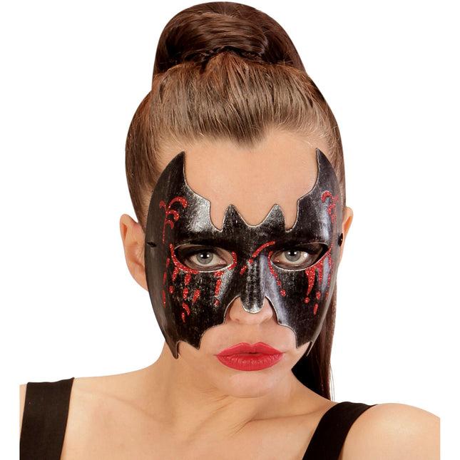 Maska na Halloween Krwawy Nietoperz