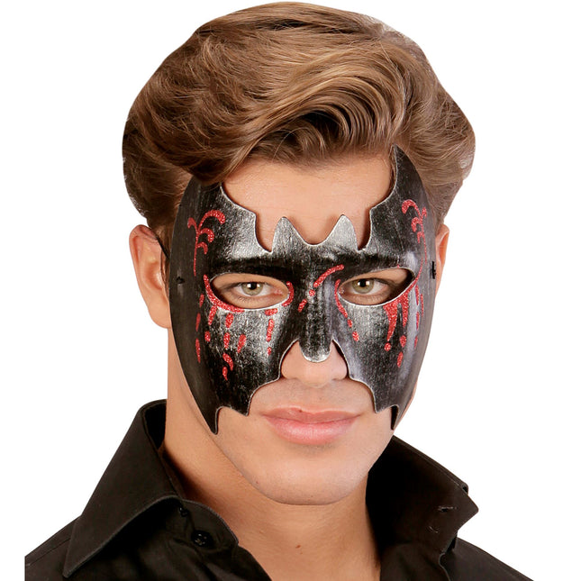Maska na Halloween Krwawy Nietoperz